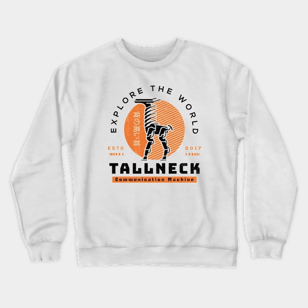 Tallneck Crest Crewneck Sweatshirt by Lagelantee